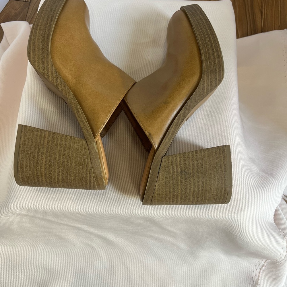 Universal Thread Brown Leather Mules - image 10